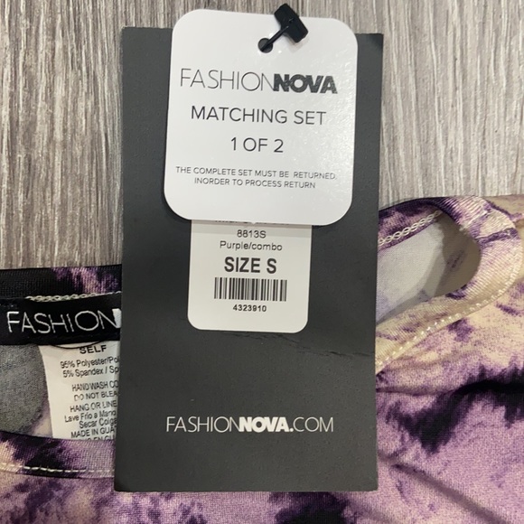 Fashion Nova Two Piece Set - Picture 4 of 5
